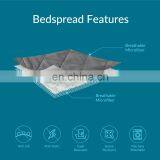 Home Bedroom Comforter Bedding Bed Sheet Blanket Stitches 100% Polyester Quilt Bedspread Set thumbnail-6