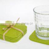 Hexagon Shape Multi Pockets Mug Linen Color Felt Coaster New Zealand thumbnail-2