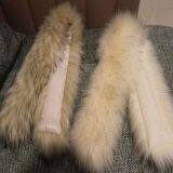 Clothes Fur Collar Artificial Fur Fox Fur Raccoon Dog Fur Down Coat Coat Fur Collar Cap Strip thumbnail-4