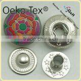 Fashionable High-end Quality Press Spring Metal Snap Button