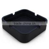 Cheapest Silicone Ashtray Eco Friendly Black Shatterproof Cigar Funny Ashtray Rubber Silicone Ashtray thumbnail-1