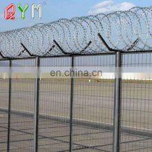 Welded Wire Mesh Airport Fencing Prison Barbed Wire Fencing thumbnail-4