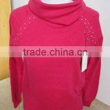 100% Yak V-neck Women Sweater thumbnail-1