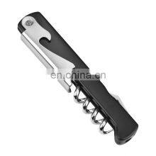 Customised Vertical Tabletop Personal Stainless Steel Corkscrew Handle Plastic Bottle Red Wine Opener thumbnail-4