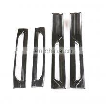 4Pcs For Jaguar XE 2015 2016 2017 Car-Styling Stainless Steel Black and Silver Inner Door Sill Scuff Plate Protector Cover Trim thumbnail-2