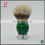 Silvertip Badger Shaving Brush,Man Soft Shaving Cleaning Brush, Custom Shaving Brush Metal & Resin Handle thumbnail-1