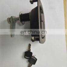 MS858C-3 Black Powder Coated Iron/Steel Industrial Flush Pull Latches Cabinet Hardware Vehicle Toolbox Panel Paddle Locks thumbnail-3