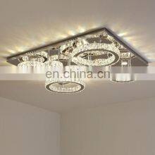 Modern Chandelier Crystal Fixture Pendant Ceiling Lamp Customized Hot Selling Lampen Home Chrome Crystal thumbnail-2