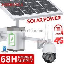 80W 40AH Battery Solar Panel HD 5MP 30X ZOOM Security IP Camera Wireless 3G 4G SIM Card Outdoor PTZ CCTV Surveillance Cam CamHi thumbnail-2