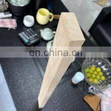 High-quality Best-selling Low Price Rubber Wood Not Easy to Deform and Not Easy to Crack Furniture Table Rubber Wood Strips thumbnail-3