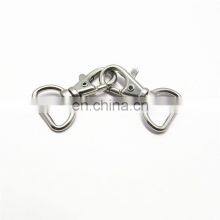 20mm Free Sample Cheap Price Metal D-Ring Snap Hook For Keychain thumbnail-5