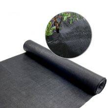 Black Plastic Ground Cover Agriculture Weed Control Fabric For Plant thumbnail-2