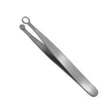 Annular Nose Pore Trimming Artifact Manual Stainless Steel Round Nose Hair Scissors Nose Hair Clip Forceps Men thumbnail-1