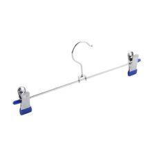 Hot Sale Steel Wire Pants Hanger With Clips thumbnail-1