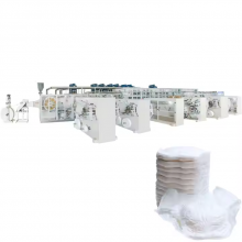 Full Servo High Speed Automatic Disposable Adult Baby Diaper Machine Made in Fujian thumbnail-5