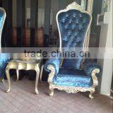 Popular King Throne Chair of Hotel Room High Back Furniture thumbnail-5