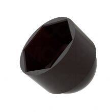 1/4 5/16 3/8 7/16 1/2 9/16 5/8 3/4 7/8 1 Plastic Cap Hex Bolt Screw Nut Acorn Domed Plastic End Cap thumbnail-2