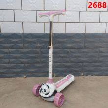 Kids Scooter Kick Scooter Toys Glowing 3-wheel Scooter With Music and Lights thumbnail-2