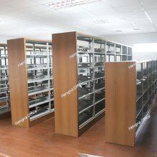 Educational Furniture Metal Bookcase for Training Centers | Heavy-Duty Steel Shelves | Customizable Colors thumbnail-1