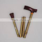 Wooden Cane Walking Sticks Golden Color thumbnail-2