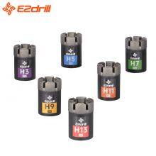 Ezdrill Aq/Nq/Bq/Hq/Pq/Hard Rock Mining Rock Coring Rig Diamond Impregnated Core Drill Bits thumbnail-2