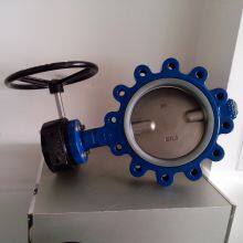 ANSI Ductile Iron PTFE Seal Stainless Steel Plate Manual Wafer LTD71F-10Q Operated Wafer Lug Versatile Butterfly Valve thumbnail-2