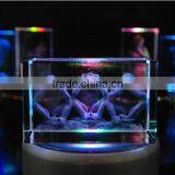 K9 Crystal Animal Figurine With Music Base