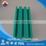 Green Plastic Guide Rail UHMWPE Guide Sleeves