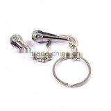 Cute Design Couple Keychains Microphone Metal Keychain thumbnail-3