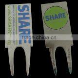 Golf Divot Tool With Ballmark, Zinc Alloy,soft Enamel thumbnail-1