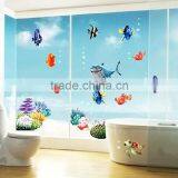 New Fish Seabed NEMO Wall Sticker Cartoon Wall Sticker Decor Removable Vinyl Nursery Kids Room Decals thumbnail-3