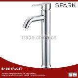 Chrome Bathroom Single Handle Water Basin Faucet Mixer of Water Flow Meter ST-102