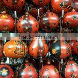 CHRISTMAS DESIGN PERUVIAN GOURD CRAFT