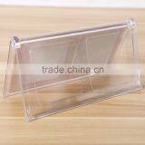 Office Gear V Shape Transprent Acrylic Stand-up Sign Holder thumbnail-3