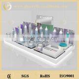 White Color Elegant Plexiglass Cosmetic Stand, Professional Make-up Station thumbnail-1