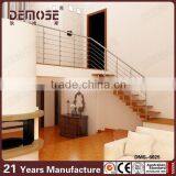 Narrow Staircase and Railing Design for Second Floor