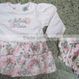 GS20598Tsummer Cotton Stock Little Girl's Dress Set 2 Piece thumbnail-1