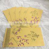 High Quality Special Paper Red Packet Hot Foil Stamping