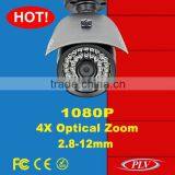 2.8-12mm Motorized Zoom Lens 1080P Full hd Night Vision Outdoor P2p ip Camera Full hd thumbnail-2