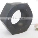 A194 2h Hex Heavy Nuts Oxid Black 45# Carbon Steel