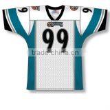 Polyester Spandex Custom Sublimated Sharks American Football Jersey/Shirt thumbnail-1
