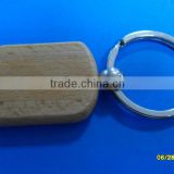 cheap promotional wood key ring / engraving key holder