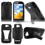 T-Stand Dual Layer Armor Case With Kick Stand For BLU DASH 4.5