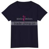 Heat Press Short Sleevescotton Tshirt Hair Salon Uniforms thumbnail-3