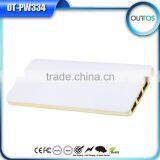 Super Slim Portable 3 USB Output 8000mah Power Bank