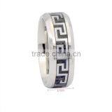 Cool Titanium Rings for Men,antique Enamel Ring Jewelry thumbnail-2