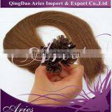 50 Strands 0.5g Pre Bonded Nail U Tip Real Human Hair Extensions 18 Inch thumbnail-3