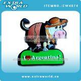 I Love Argentina Piggy 3d Custom Soft Pvc Magnet thumbnail-1