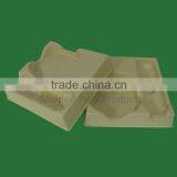 New China Supplier Wet Pressing Recycled Material Moulded Sugarcane Pulp Router Tray for Packaging Box