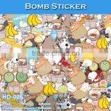 HD-027 CARLIKE Air Bubble Free Bomb Sticker Car Wrap Material thumbnail-2